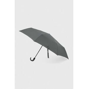 Deštník Moschino šedá barva