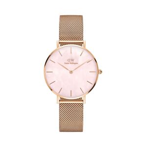 Hodinky Daniel Wellington Petite 32 Melrose růžová barva