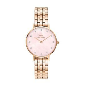 Hodinky Daniel Wellington Petite Lumine 28 Link zlatá barva