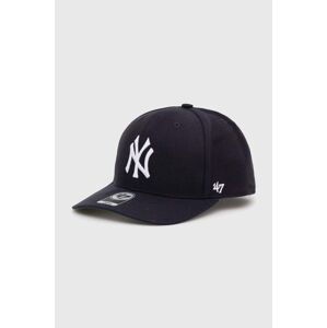 Kšiltovka 47brand MLB New York Yankees tmavomodrá barva, B-CLZOE17WBP-NY