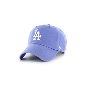 Bavlněná baseballová čepice 47brand MLB Los Angeles Dodgers s aplikací