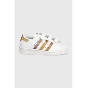 Dětské sneakers boty adidas Originals bílá barva