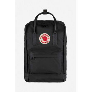 Batoh Fjallraven Kanken Laptop 15" F23524 550 černá barva, velký, hladký