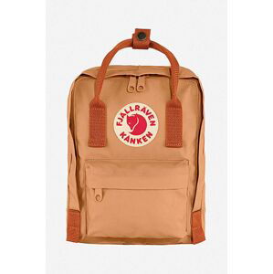 Batoh Fjallraven Kanken Mini oranžová barva, velký, hladký, F23561.241.243-243