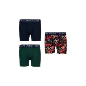 Dětské boxerky Polo Ralph Lauren 3-pack zelená barva