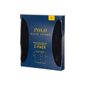 Pyžamo Polo Ralph Lauren 2-pack černá barva