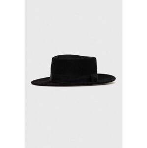 Vlněný klobouk Aldo FIRA černá barva, vlněný, FIRA.001