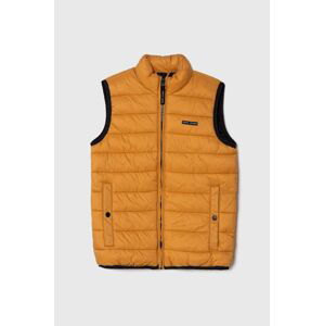 Dětská vesta Pepe Jeans Outerw Gilet oranžová barva