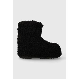 Sněhule Moon Boot ICON LOW FAUX CURLY černá barva, 14094500.001