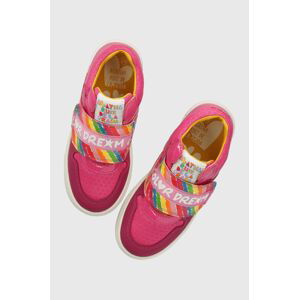 Dětské sneakers boty Agatha Ruiz de la Prada růžová barva