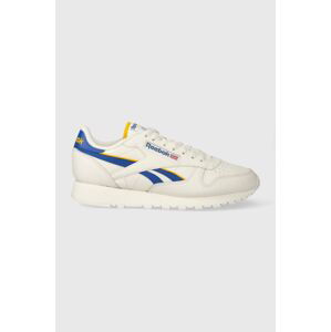 Sneakers boty Reebok Classic CLASSIC LEATHER bílá barva