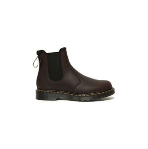 Kožené boty Dr. Martens 2976 pánské, hnědá barva, DM27821201