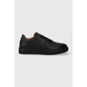 Kožené sneakers boty G-Star Raw POSTINO LEA černá barva, 2342064501.BLK