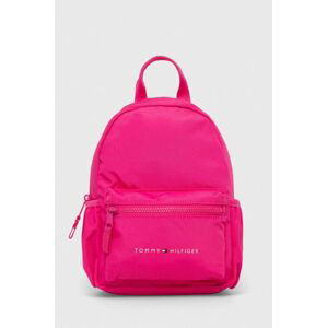 Dětský batoh Tommy Hilfiger růžová barva, malý, s potiskem