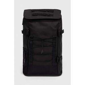 Batoh Rains 14340 Backpacks černá barva, velký, hladký