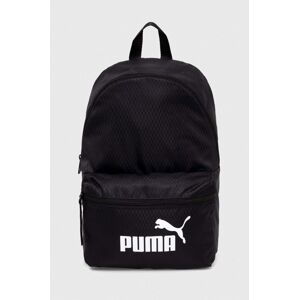 Batoh Puma černá barva, malý, hladký