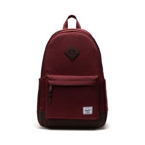 Batoh Herschel 11383-05918-OS Heritage Backpack vínová barva, velký, hladký