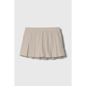 Dětská sukně Abercrombie & Fitch béžová barva, mini, áčková