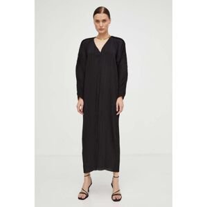 Šaty By Malene Birger černá barva, midi, oversize