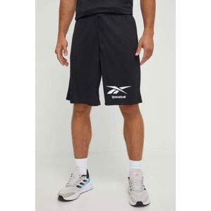 Kraťasy Reebok Classic Basketball pánské, černá barva