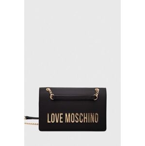 Kabelka Love Moschino černá barva