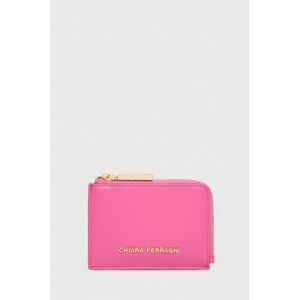 Peněženka Chiara Ferragni růžová barva