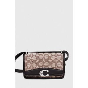 Kabelka Coach Bandit Crossbody hnědá barva