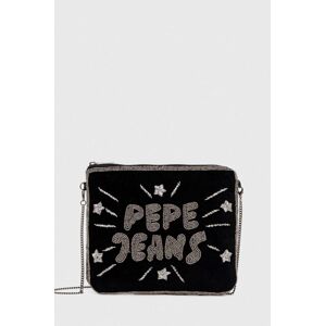 Kabelka Pepe Jeans černá barva