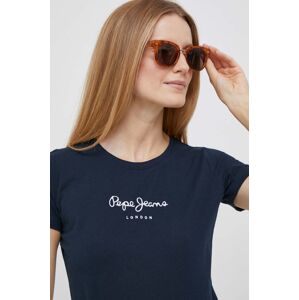 Tričko Pepe Jeans tmavomodrá barva