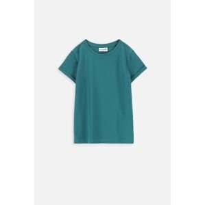 Dětské tričko Coccodrillo zelená barva
