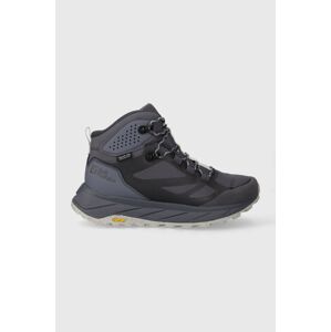 Boty Jack Wolfskin Terraventure Texapore Mid dámské, tmavomodrá barva, zateplené