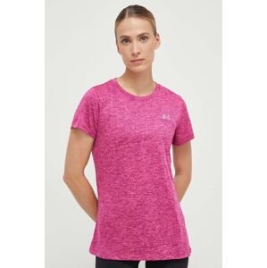 Tréninkové tričko Under Armour Tech růžová barva