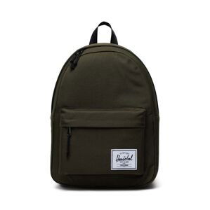 Batoh Herschel Classic Backpack zelená barva, velký, hladký