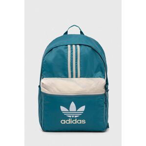 Batoh adidas Originals tyrkysová barva, velký, vzorovaný