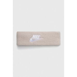 Čelenka Nike béžová barva