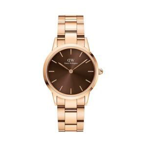 Hodinky Daniel Wellington Iconic Link Amber 32 zlatá barva