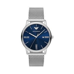 Hodinky Emporio Armani stříbrná barva