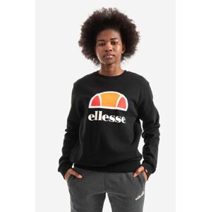 Mikina Ellesse dámská, černá barva, s potiskem, SRK12902-BLACK