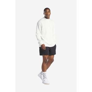 Bavlněné tričko s dlouhým rukávem Reebok Classic bílá barva, HA9431-white