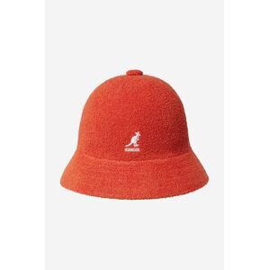 Klobouk Kangol Bermuda Casual červená barva, 0397BC.CHERRY-CHERR.GLOW