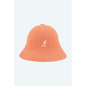 Klobouk Kangol Bermuda Casual oranžová barva, 0397BC.PEACH-PEACH.PINK