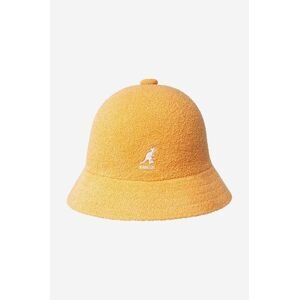 Klobouk Kangol oranžová barva, 0397BC.WARM-WARM.APRIC