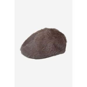 Čepice z vlněné směsi Kangol Cocoa Furgora 504 hnědá barva, K3016ST.COCOA-COCOA