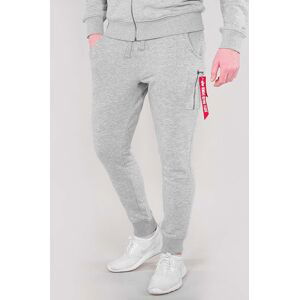 Tepláky Alpha Industries X-Fit Slim Cargo Pant šedá barva, 178333.17