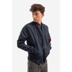 Bomber bunda Alpha Industries MA-1 TT 191103 07 tmavomodrá barva, přechodná