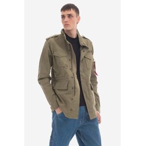 Bunda Alpha Industries Huntington 176116 11 pánská, zelená barva, přechodná, 176116.11-green