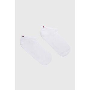 Ponožky Tommy Hilfiger 4-pack dámské, bílá barva