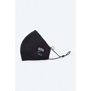 Ochranná rouška ​​pro opakované použití Alpha Industries Label Face Mask , 128941.03-black