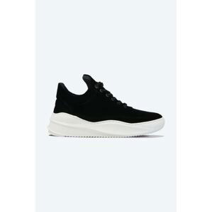 Sneakers boty Filling Pieces Low Top Sky Velvet černá barva, 25527611861