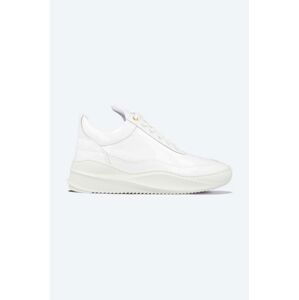 Kožené sneakers boty Filling Pieces Low Top Sky Shine bílá barva, 25528301901